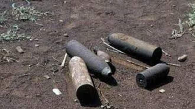 Πολίτης εντόπισε σε χωράφι οβίδες στον Πύργο