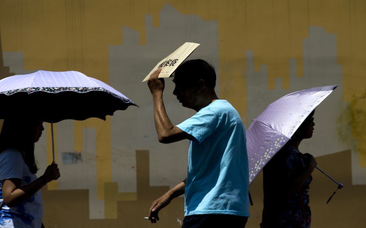 Κίνα: Σε κατάσταση «κίτρινου συναγερμού» λόγω καύσωνα