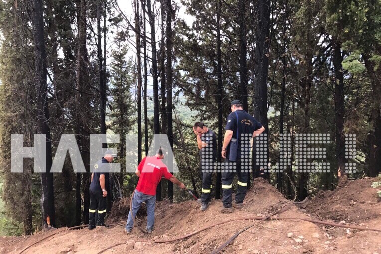 Ηλεία: Δύο πυρκαγιές απο κεραυνούς μετά την πρωινή καταιγίδα