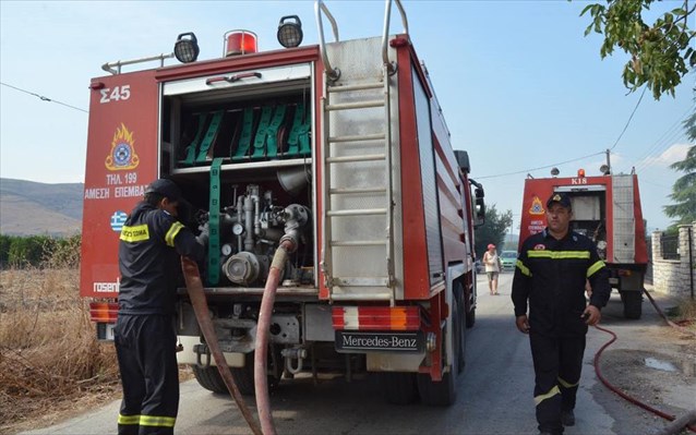 Πυρκαγιά και στην Πρέβεζα