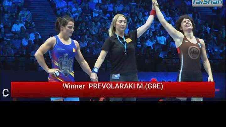 Τρίτη στον κόσμο στην Πάλη η Μαρία Πρεβολαράκη!