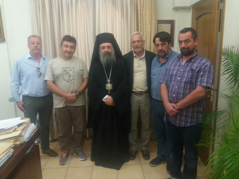 Το Δ.Σ. του Εμπορικού Συλλόγου στον Μητροπολίτη Πατρών- Τι συζήτησαν