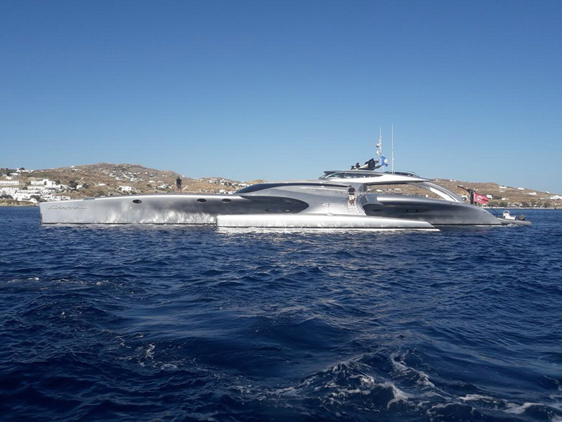 Στη Μύκονο το σούπερ γιοτ που κυβερνάται μέσω iPad - ΒΙΝΤΕΟ