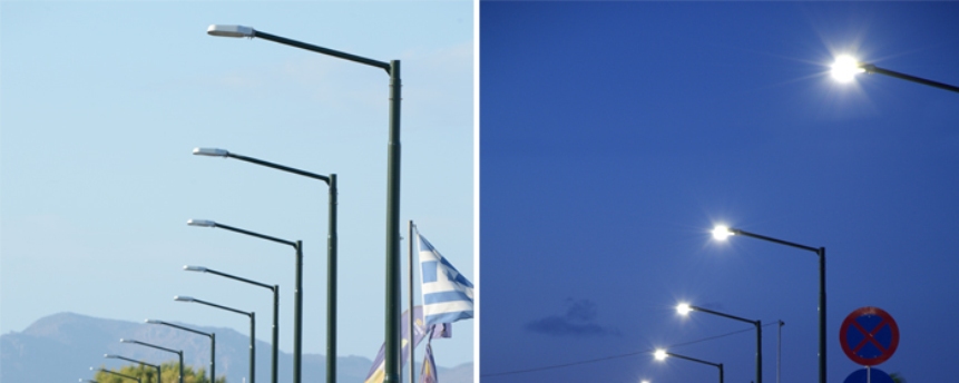 Δήμος Πατρέων: Τοποθετήθηκαν νέα φωτιστικά σε Ταμπαχάνα και Ρίο