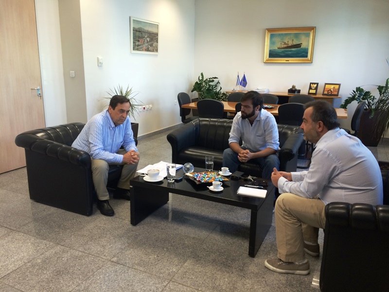 Συνάντηση με Νίκο Κοντοέ είχε η Επιτροπή Διεκδίκησης των Παράκτιων Μεσογειακών Αγώνων 2019