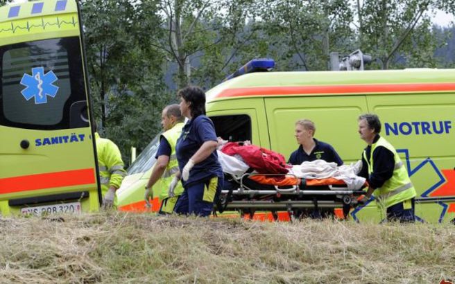 Σύγκρουση τρένων με δεκάδες τραυματίες στην Ελβετία