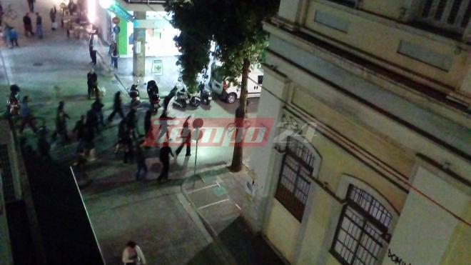 Πάτρα: Αντιεξουσιαστές πήραν στο κυνήγι αστυνομικούς στην οδό Κορίνθου! Νέα επίθεση με πέτρες