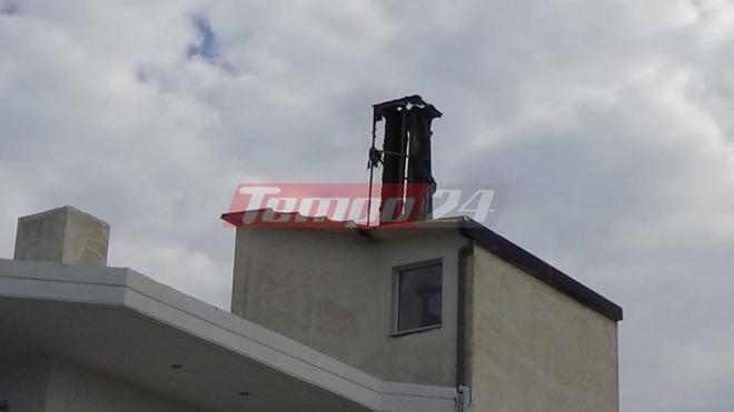 Η φωτιά στην κεραία κινητής τηλεφωνίας στις Ιτιές έβαλε... "φωτιά" στο Συντονιστικό - «Δεν το κάναμε εμείς» - ΔΕΙΤΕ ΦΩΤΟΓΡΑΦΙΕΣ από το σημείο