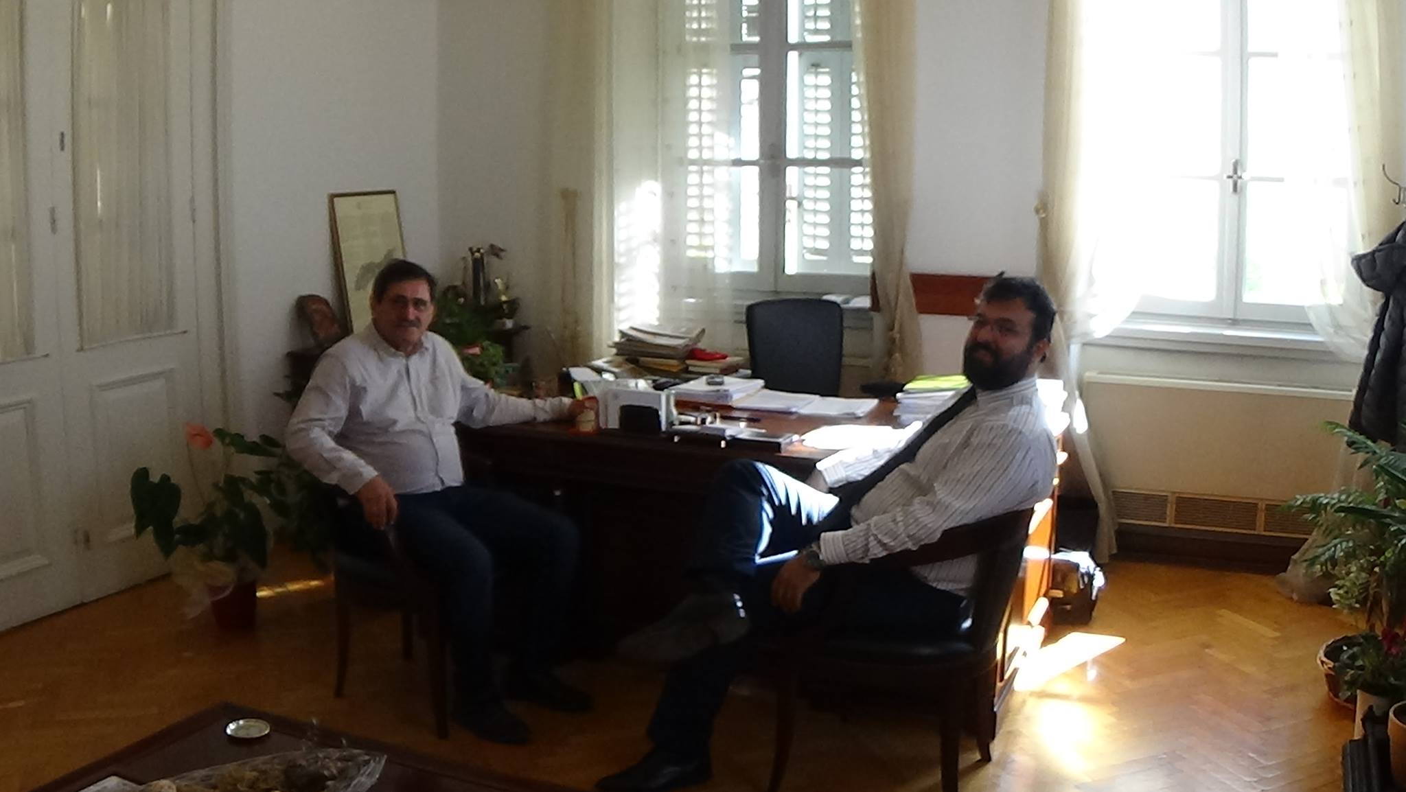 Στην Πάτρα για δεύτερη φορά ο υφυπουργός Αθλητισμού Γιώργος Βασιλειάδης