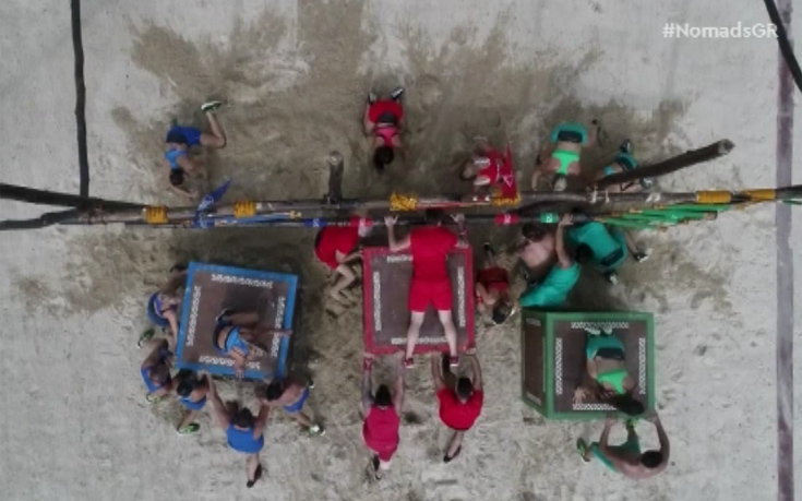 Σοβαρός τραυματισμός στο αγώνισμα ασυλίας του Nomads