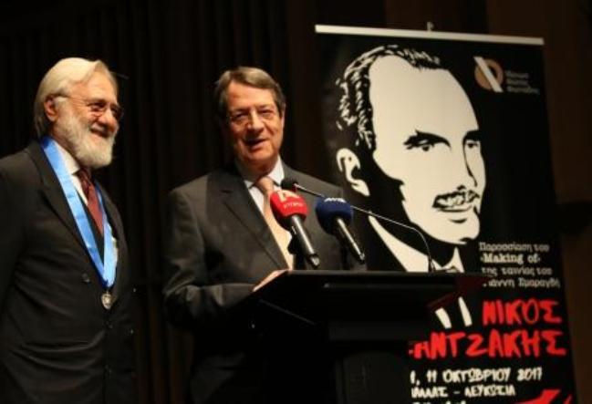 Η Κύπρος βράβευσε τον Γιάννη Σμαραγδή για το νέο του φιλμ «Καζαντζάκης»