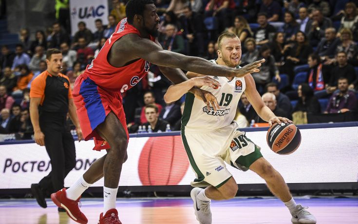 Απογοητευτικός ο Παναθηναϊκός στην ήττα από την ΤΣΣΚΑ