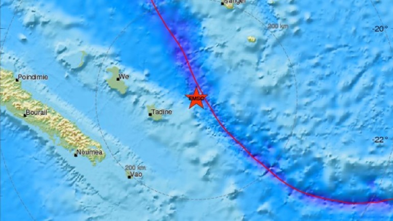 Σεισμός 7 Ρίχτερ στον Ειρηνικό !