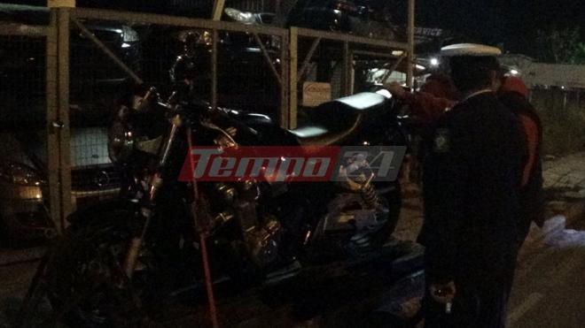 Πάτρα: Στο Νοσοκομείο οδηγός μοτοσικλέτας μετά από τροχαίο - Προσπάθησε να αποφύγει πεζό με σκυλάκι - ΔΕΙΤΕ ΒΙΝΤΕΟ