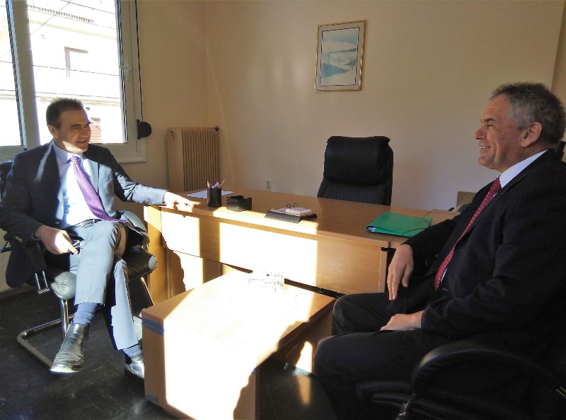 Παναγιώτης Κρίκης: Συνάντηση με τον Πρόεδρο του Οικονομικού Επιμελητηρίου και με τους υποψηφίους του Συνδυασμού