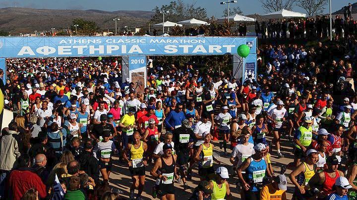 Δρομείς από 101 χώρες στον Μαραθώνιο της Αθήνας