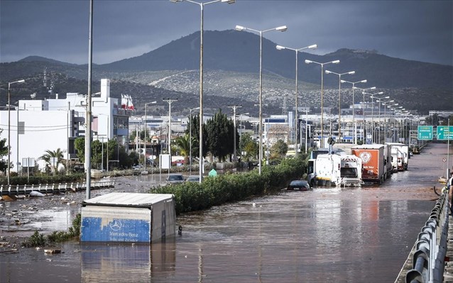 Εκτροπή κυκλοφορίας σε τμήματα της Ε.Ο. Αθηνών - Κορίνθου