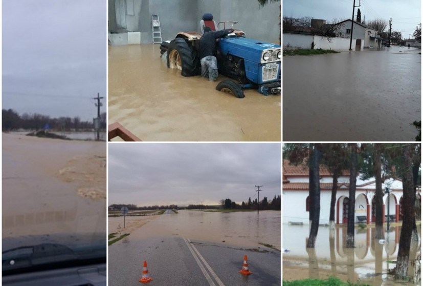 «Πνίγηκε» η Κομοτηνή - Πλημμύρισαν σπίτια και απεγκλωβίστηκαν άνθρωποι