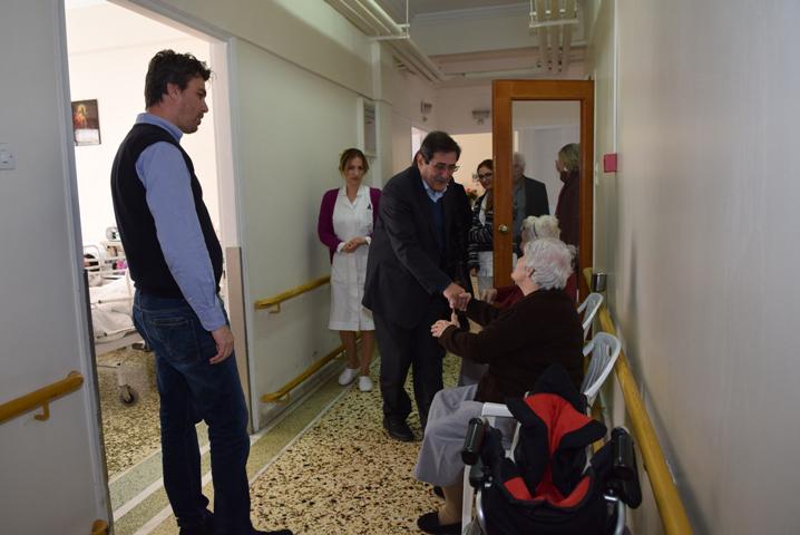 Πάτρα: Ιδρύματα και Νοσοκομεία επισκέφθηκε ο Κώστας Πελετίδης - ΦΩΤΟ