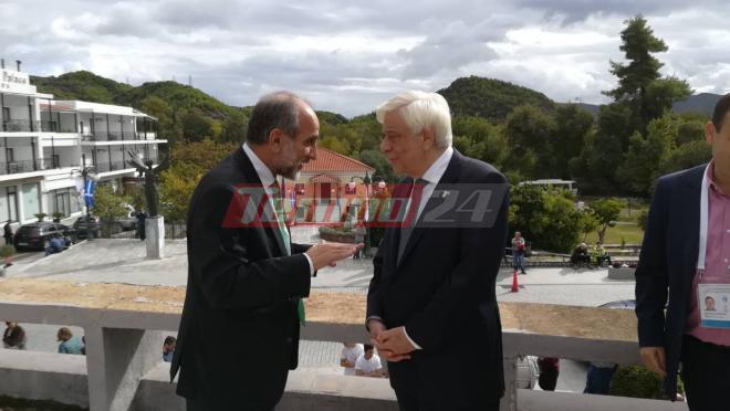 Τηλεφωνική επικοινωνία Παυλόπουλου - Κατσιφάρα για την κατάσταση στην Αιτωλοακαρνανία