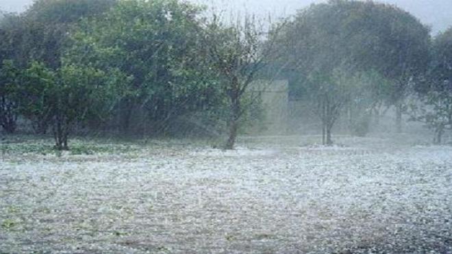 Πλημμύρες και έντονη χαλαζόπτωση στην Ηλεία - ΦΩΤΟ