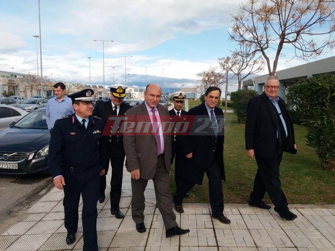 Πάτρα: Εκτάκτως στο λιμάνι ο Γ.Γ Μεταναστευτικής Πολιτικής - Παρών σε σύσκεψη - ΦΩΤΟ - ΒΙΝΤΕΟ