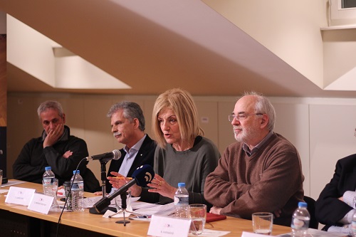 Συμμετοχή της Σίας Αναγνωστοπούλου σε εκδήλωση για το Μακεδονικό