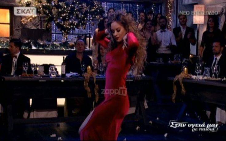 Το τσιφτετέλι της Αιγιώτισσας Σταρ Ελλάς Μαρίας Ψηλού έβαλε φωτιά¨" στο πλατό - ΒΙΝΤΕΟ