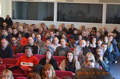 Κοπή της πρωτοχρονιάτικης πίτας στο Σύλλογο Υπαλλήλων της Περιφερειακής Ενότητας Αχαΐας