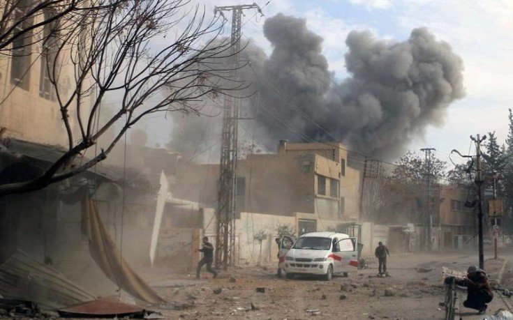 Βομβαρδισμοί παρά την ολιγόωρη εκεχειρία στην Ανατολική Γούτα