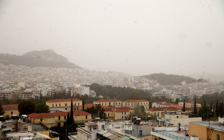 Έρχονται νοτιάδες, βροχές και σκόνη από την Αφρική