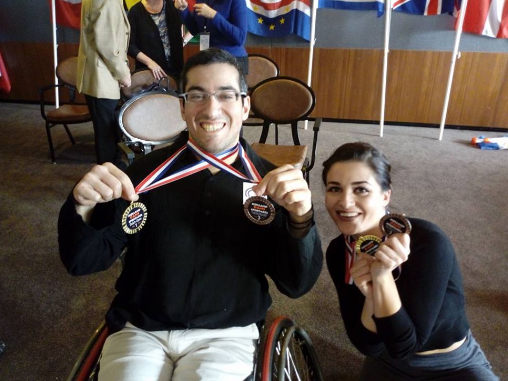 Ένας Πατρινός, έγινε... χρυσός στην Ολλανδία- Δύο μετάλλια για τον Ανδρέα Στρατουδάκη στο παγκόσμιο χορού με καροτσάκι