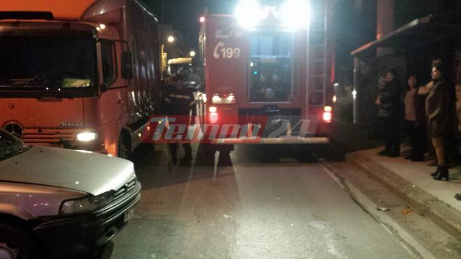 Πάτρα: Σύγκρουση φορτηγού με Ι.Χ. στη γέφυρα της Οβρυάς- Δύο τραυματίες- ΦΩΤΟ