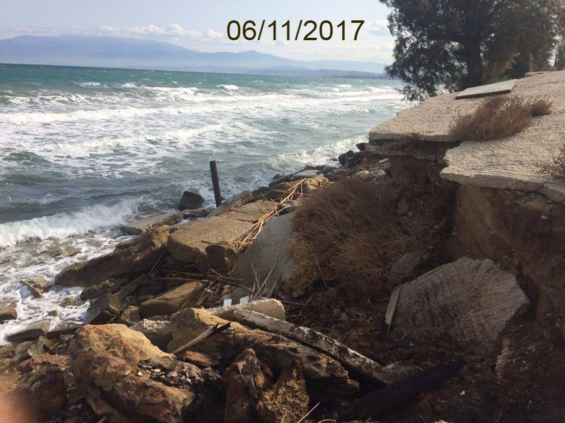 Αχαΐα: Η μελέτη για τη διάβρωση των ακτών - Ποιες περιοχές περιλαμβάνει - Η εξασφάλιση χρηματοδότησης