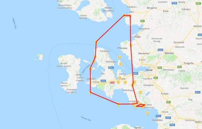 Οι Τούρκοι κάνουν αποβατική άσκηση απέναντι από την Χίο