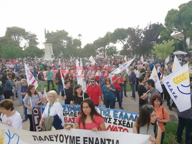 Πάτρα: Ολοκληρώθηκε η πορεία - Παρούσα και η Δημοτική αρχή στο Παμπελοποννησιακό Αντιπολεμικό Συλλαλητήριο- ΦΩΤΟ - ΒΙΝΤΕΟ