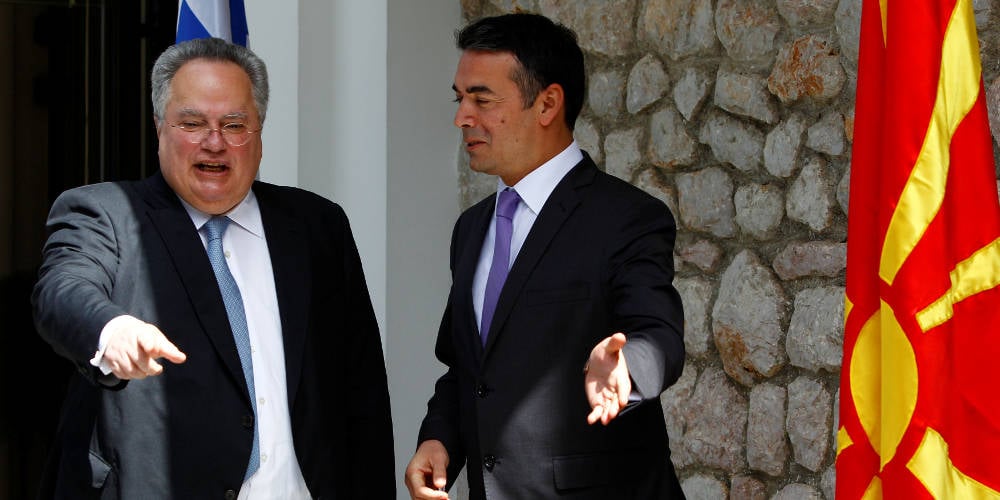 Σήμερα κρίσιμη επαφή Κοτζιά και Ντιμιτρόφ για το Σκοπιανό παρουσία του Νίμιτς