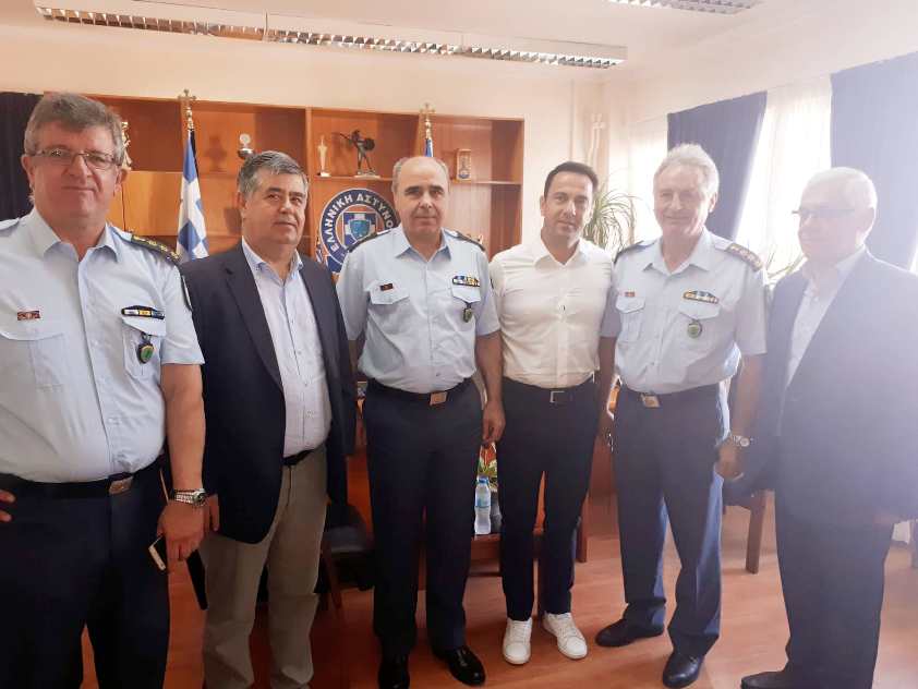 Πάτρα: Συναντήσεις Δριβίλα - Μητρόπουλου σε Αστυνομικό Μέγαρο και Κεντρικό Λιμεναρχείο - ΦΩΤΟ