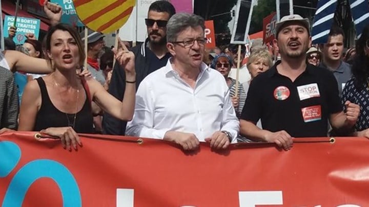 Διαδήλωση κατά της Χρυσής Αυγής στο Στρασβούργο