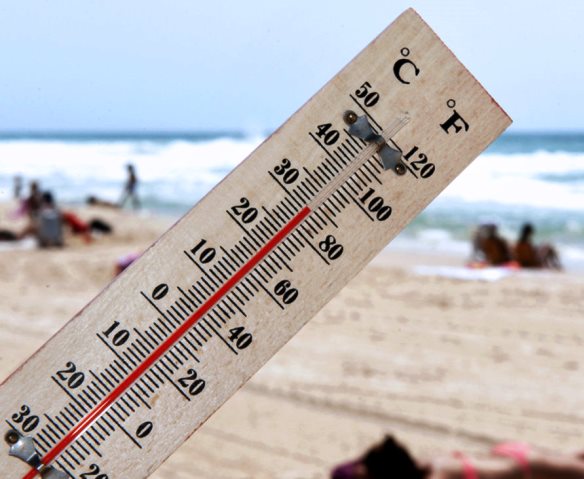 "Χτυπάει" 34άρια σήμερα η θερμοκρασία - Ο καιρός στην Πάτρα