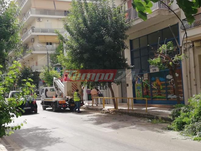 Πάτρα: Τα συνεργεία του Δήμου καλωπίζουν την Παπαφλέσσα - ΦΩΤΟ