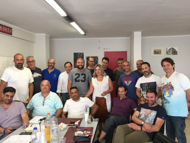 Νέος πρόεδρος του ΣΚΕΑΝΑ Αχαία ο Σπύρος Στεργίου- Συγκροτήθηκε σε σώμα το Δ.Σ.