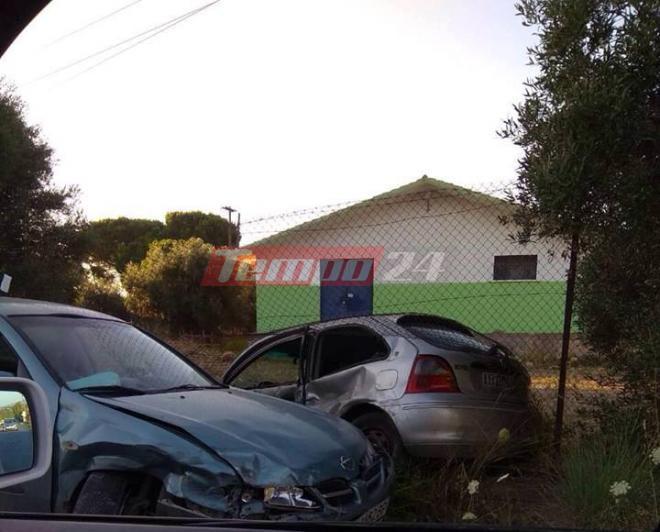 Πάτρα: Τροχαίο στην παλαιά εθνική στο ύψος του Αλισσού- Δύο Ι.Χ. συγκρούστηκαν και κατέληξαν πάνω σε περίφραξη