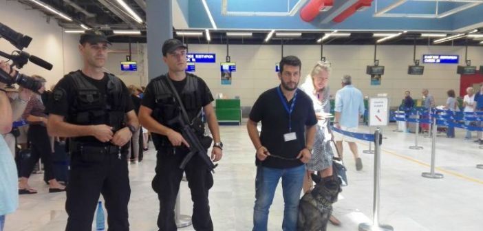 Άκτιο: Backstage από τα γυρίσματα για την ασφάλεια του Αεροδρομίου