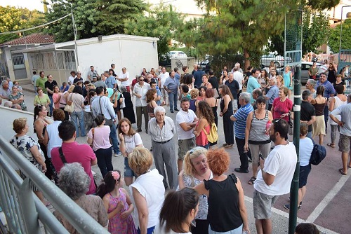 Η Δημοτική Αρχή σε συγκέντρωση κατοίκων για την κεραία στην Εγλυκάδα