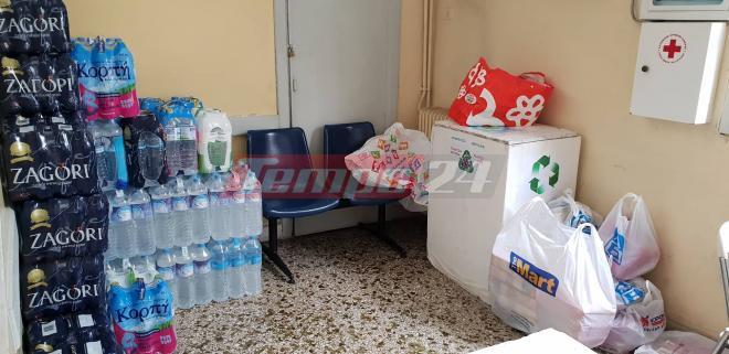 ΠΑΤΡΑ: Ελληνικός Ερυθρός Σταυρός - Μέσα σε 48 ώρες συγκεντρώθηκαν 36 τόνοι εφόδια - Πρωτοφανές "κύμα" αλληλεγγύης και συμπαράστασης - ΦΩΤΟ