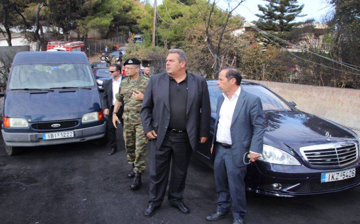 ΤΩΡΑ: Αυτοψία Πάνου Καμμένου στο Μάτι