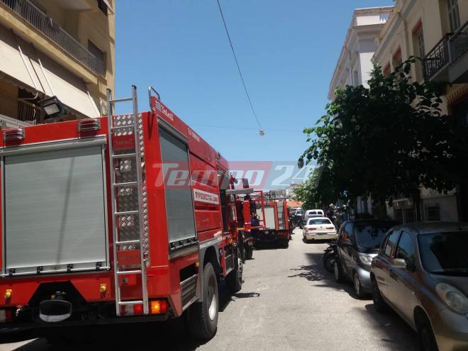 Πάτρα: Μεγάλη δύναμη της Πυροσβεστικής στα Ψηλά Αλώνια για φωτιά σε διαμέρισμα - Άκυρος ο συναγερμός - ΦΩΤΟ - ΒΙΝΤΕΟ