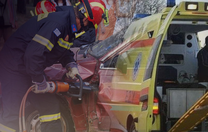 Πατρών - Πύργου: Τροχαίο με απεγκλωβισμό στην Παλαιά Εθνική
