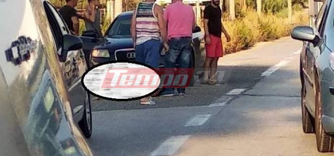 Νέο τροχαίο με τραυματία στην Πατρών Πύργου στο ύψος του Αλισσού- ΦΩΤΟ